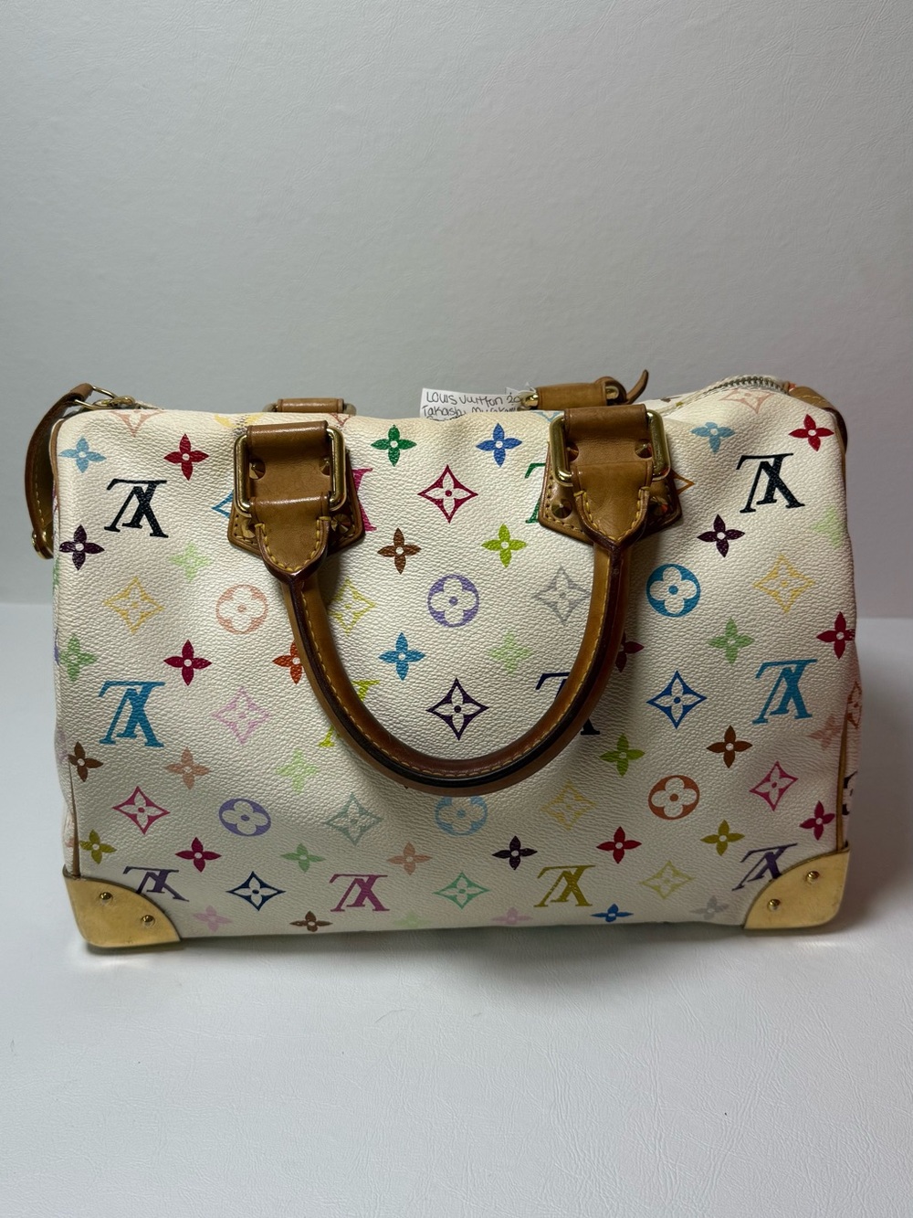 Louis Vuitton 2004 Limited Edition Takashi Murakami Speedy Trunk Bag - Picture 5 of 6